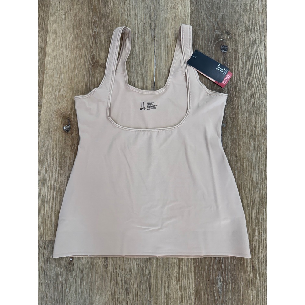 TC Minimalist Torsette Camisole Women XL Warm Beige Firm Control Shapewear Nude